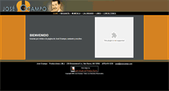 Desktop Screenshot of joseocampo.com